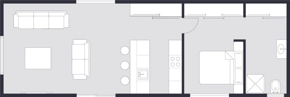 Tiny Homes Tasmania Bigger Plan 3