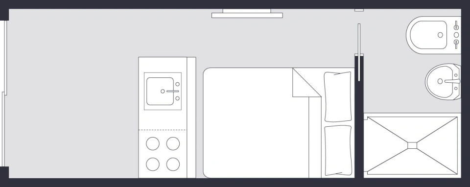 Tiny Homes Tasmania Tiny20 Plan 1